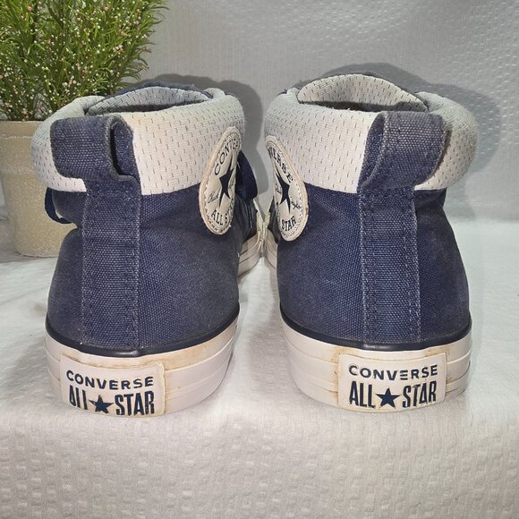 CONVERSE CTSA MIDTOP ALL STAR CANVAS SNEAKER BLUE MENS SIZE 10.5 GUC - Picture 10 of 10